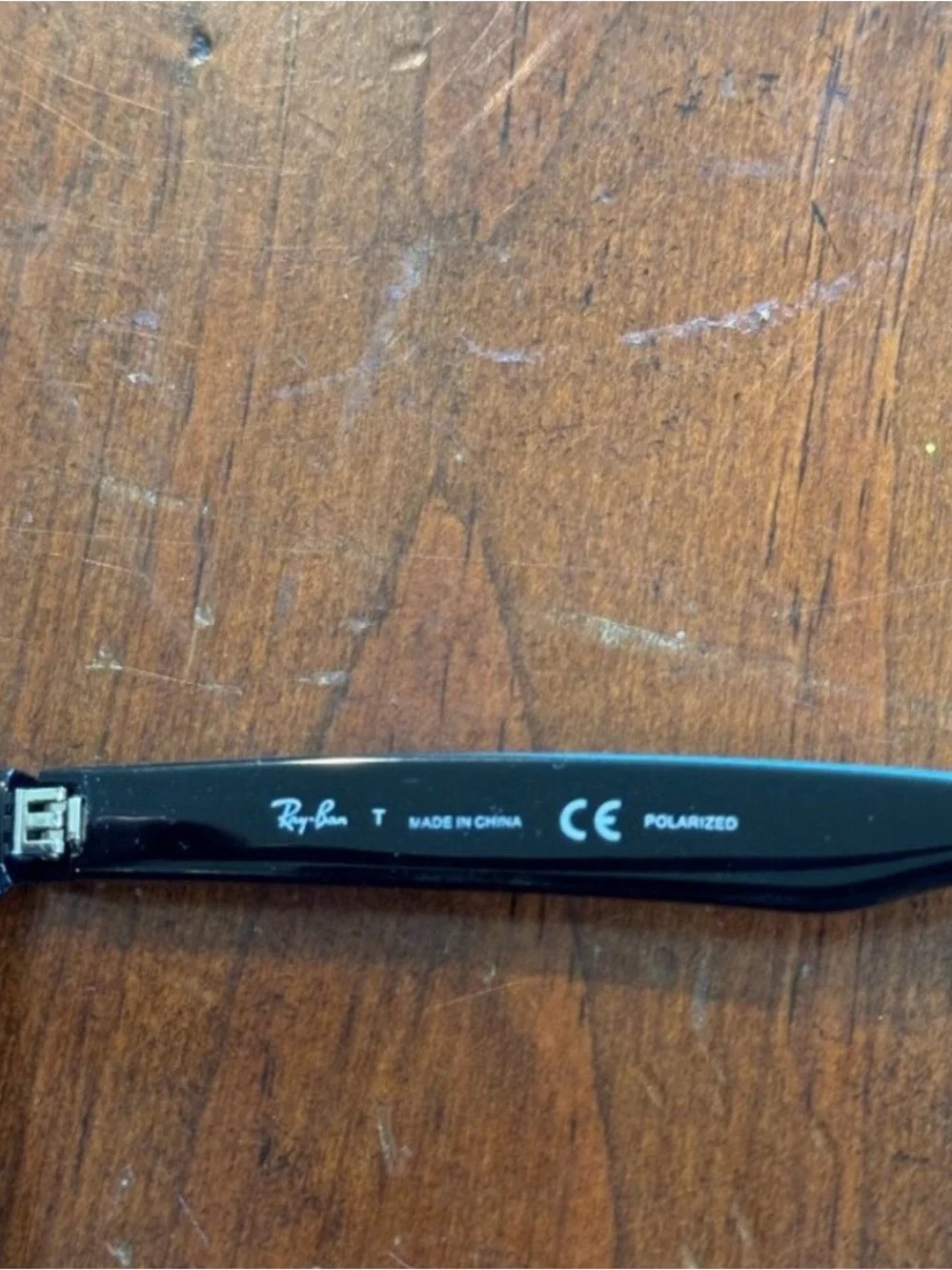 Ray-Ban Black Wayfarer-Style Sunglasses